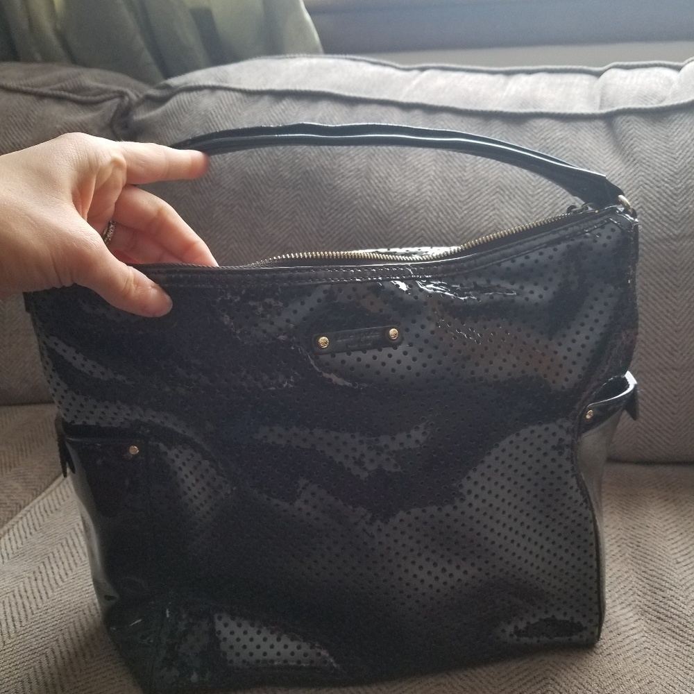 Kate spade patent leather hobo